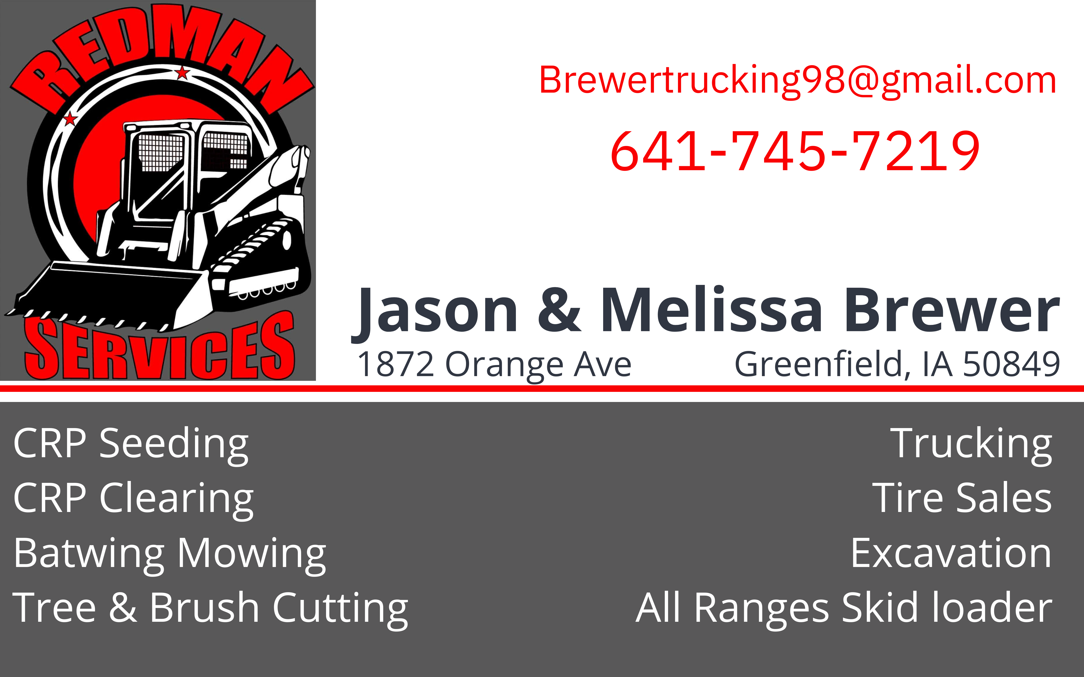 Redman Services Fair Ad